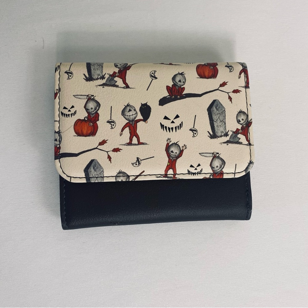 Loungefly Trick 'r Treat Sam Cosplay Flap Wallet